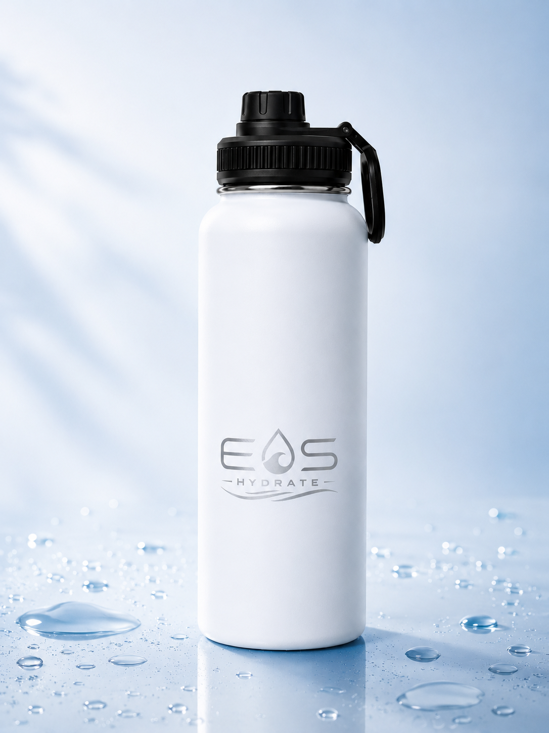 Bouteille isotherme EOS Hydrate – Blanc Perle